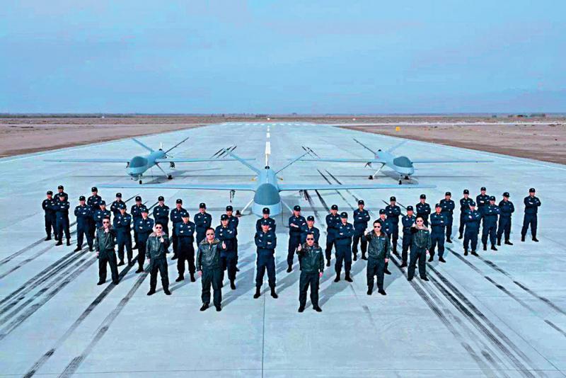 Air Force drone swarm wins thousands of miles away,