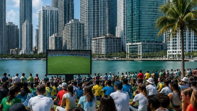 Bayfront Park Transforms into a Global Hub for World Cup Fan