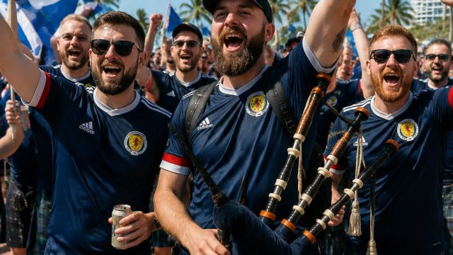 Scotland's Tartan Army Thrives in Miami Ahead of World Cup C